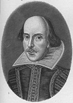de 'Droeshout-gravure' van Shakespeare